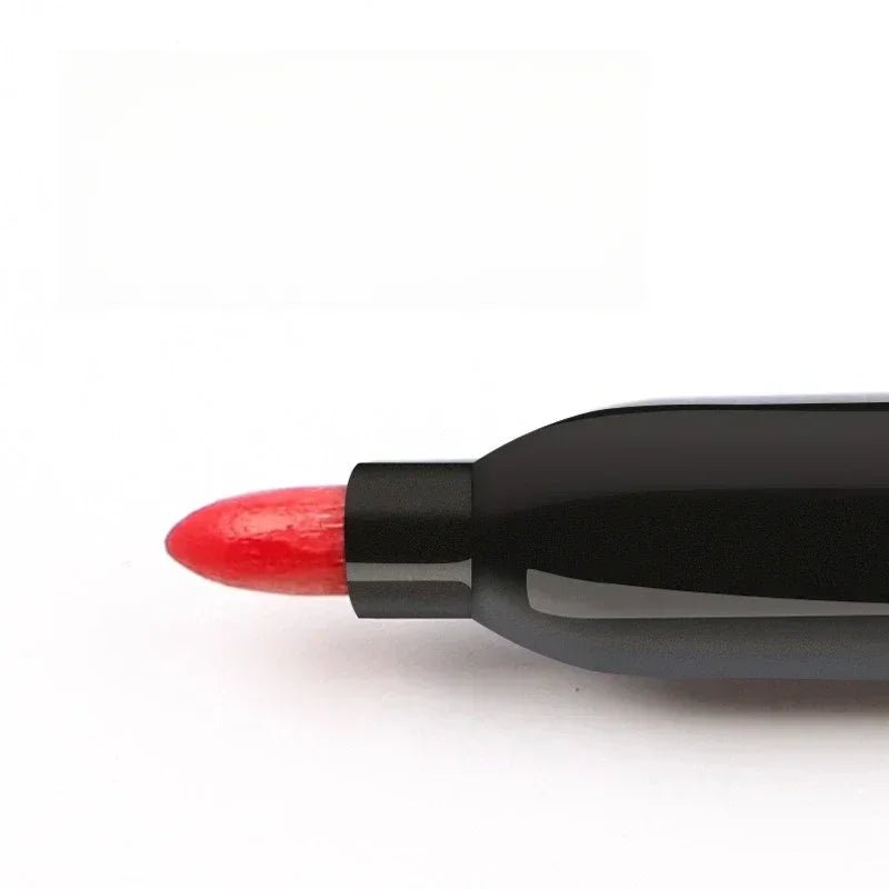 6 - 20PCs/Set PermanentMarker Pen Fine Point Waterproof Markers Thin Nib Crude Nib Black Blue Red Ink 1.5mm Fine Color Marker Pens - Boxed In