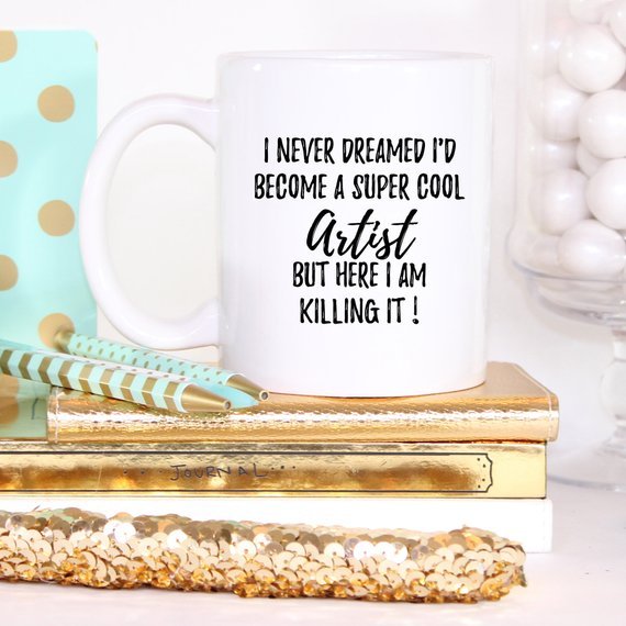 Artist Gift, Artist Mug, Funny Artist, Gift for - Boxed In