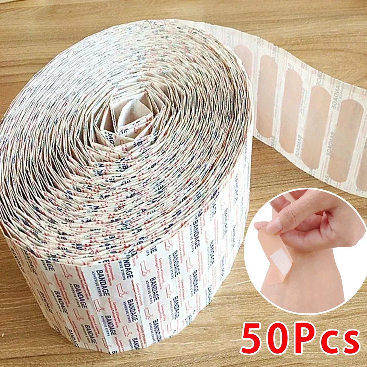 Band - Aids Waterproof Breathable Cushion Adhesive Plaster Wound Hemostasis Sticker Band First Aid Bandage Medical Gauze - Boxed In