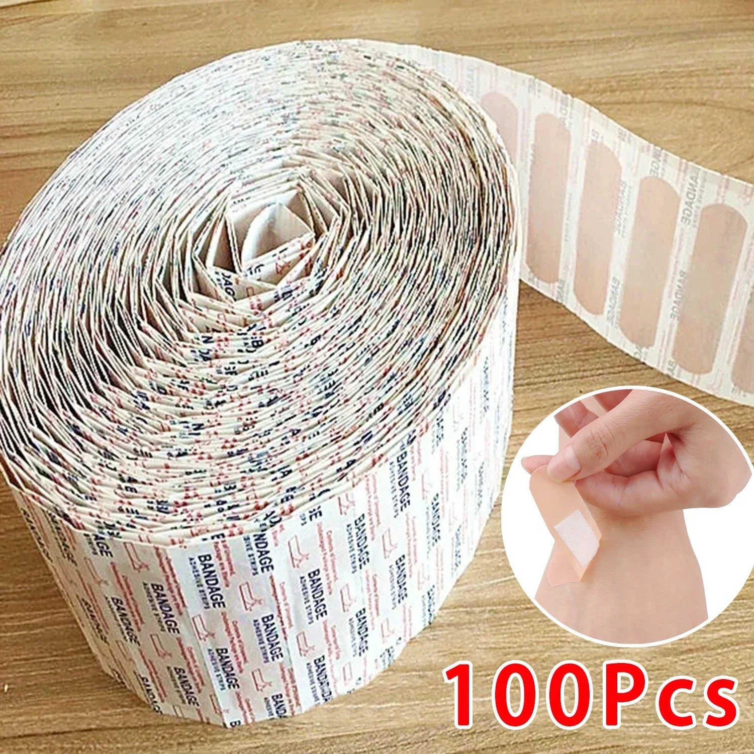 Band - Aids Waterproof Breathable Cushion Adhesive Plaster Wound Hemostasis Sticker Band First Aid Bandage Medical Gauze - Boxed In