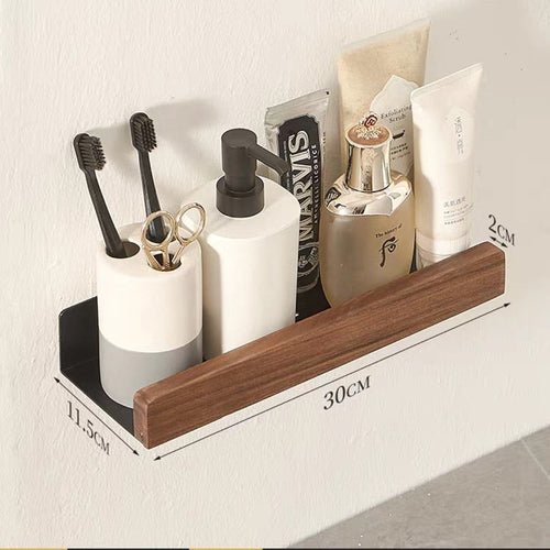 Bathroom Rack Wall - mounted Shower Room Toilet Nordic style Shelf - Boxed In