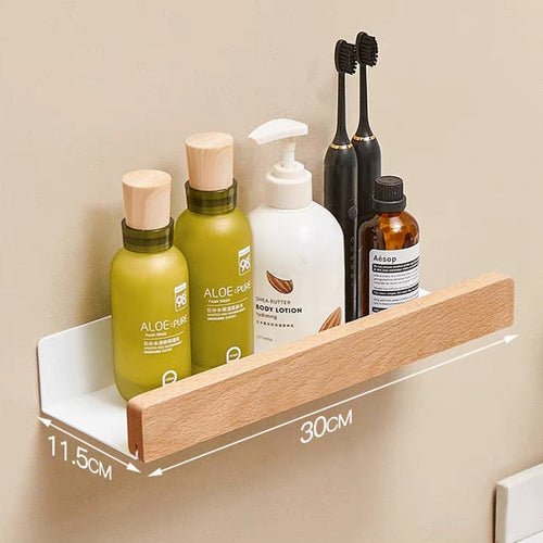 Bathroom Rack Wall - mounted Shower Room Toilet Nordic style Shelf - Boxed In