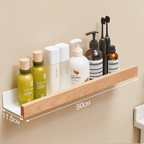 Bathroom Rack Wall - mounted Shower Room Toilet Nordic style Shelf - Boxed In