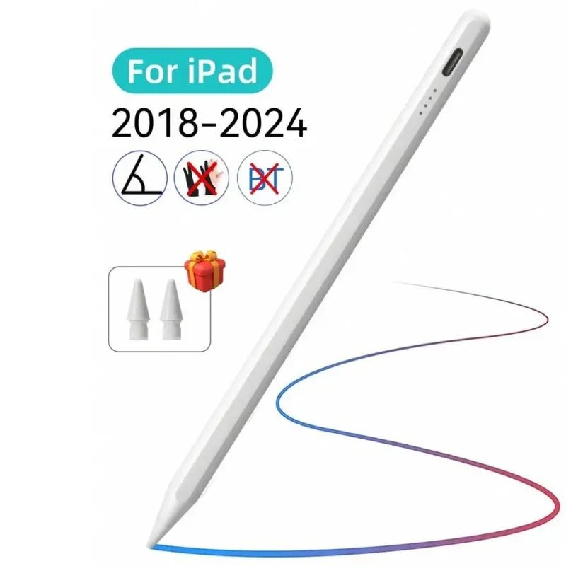 For Apple Pencil 2 1 Palm Rejection Power Display iPad Accessories iPad 2022 2021 2020 2019 2018 Pro 11 12.9 Air Mini Stylus Pen - Boxed In
