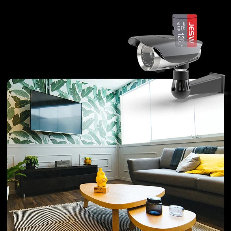 JESW Micro 128G Ultra Memory SD Card TF Flash Card A1 V10 C10 U1 32GB 64G 16G 8G 4G Micro for Camera UAV Phone Switch Table - Boxed In