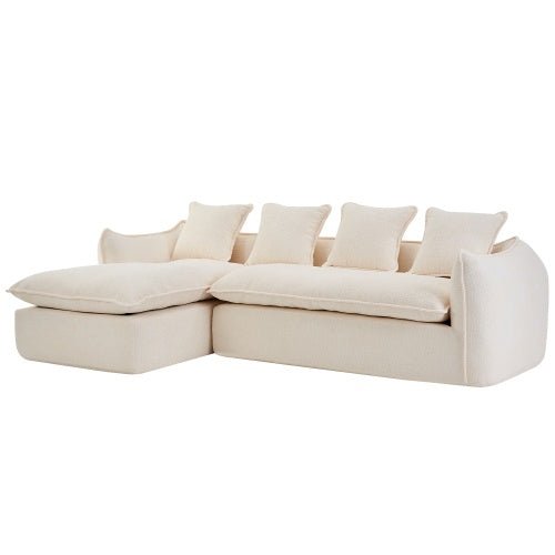 LuneluX_Home – Oversized 3 - Seater L - Shape Sofa with Chaise - Boxed In