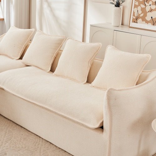 LuneluX_Home – Oversized 3 - Seater L - Shape Sofa with Chaise - Boxed In