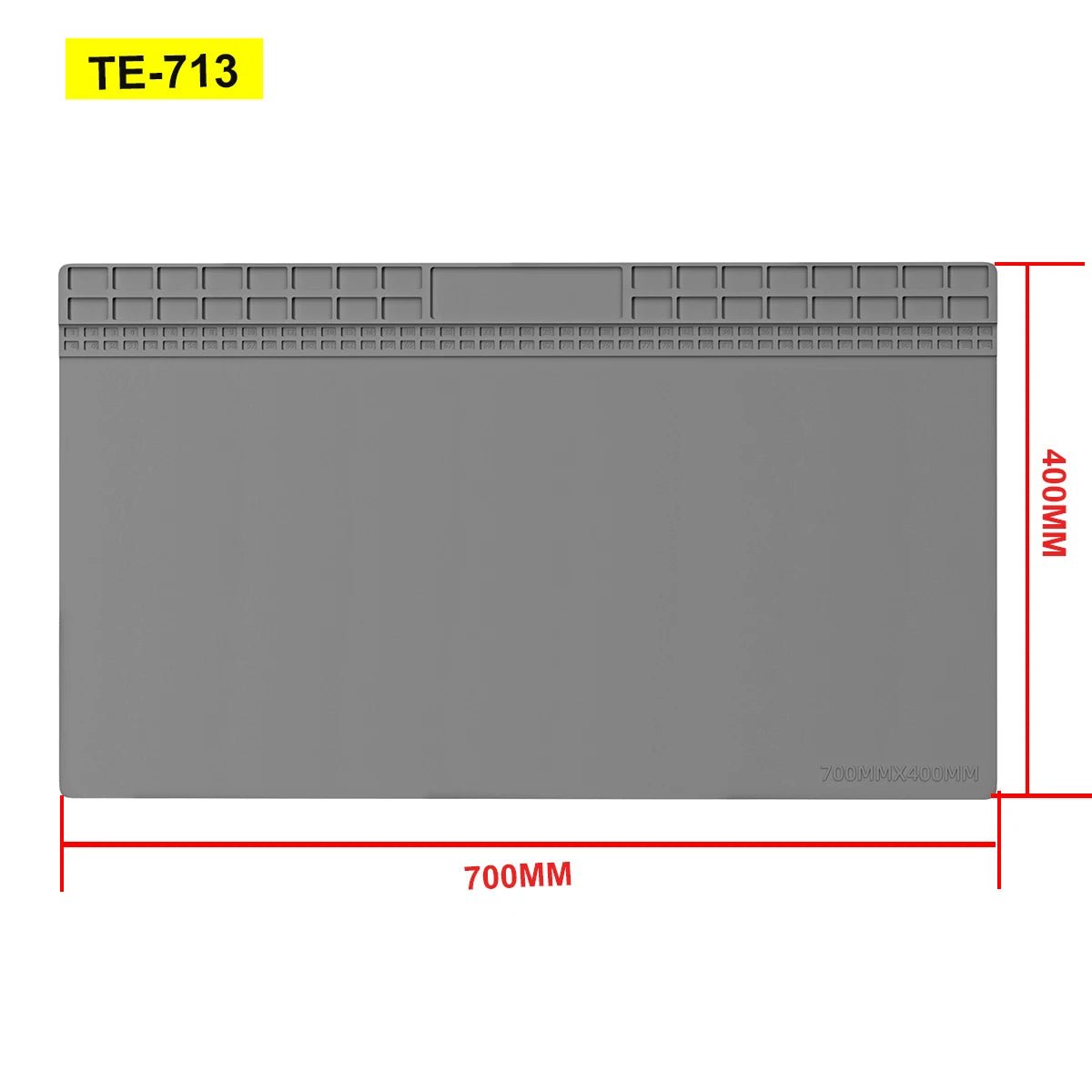 Silicone Soldering Mat Pad Desk Platform for Welding Station Iron Phone PC Repair Magnetic Heat Insulation No Lead S - 160 - Boxed In