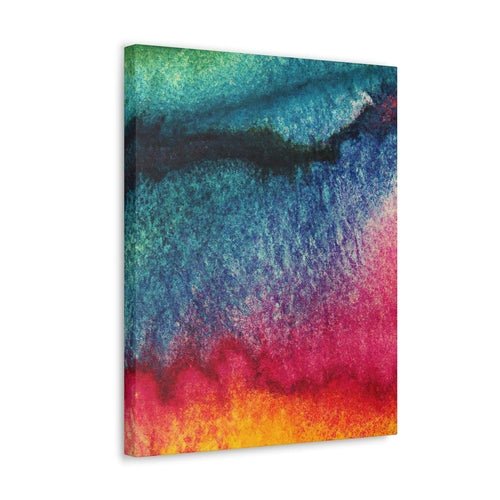 Wall Art Decor - Canvas Print Artwork - Multicolor Abstract Pattern - Boxed In