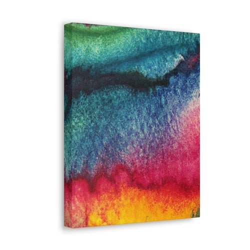 Wall Art Decor - Canvas Print Artwork - Multicolor Abstract Pattern - Boxed In