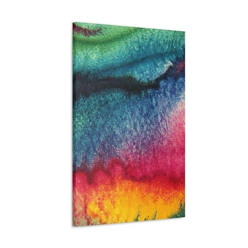Wall Art Decor - Canvas Print Artwork - Multicolor Abstract Pattern - Boxed In