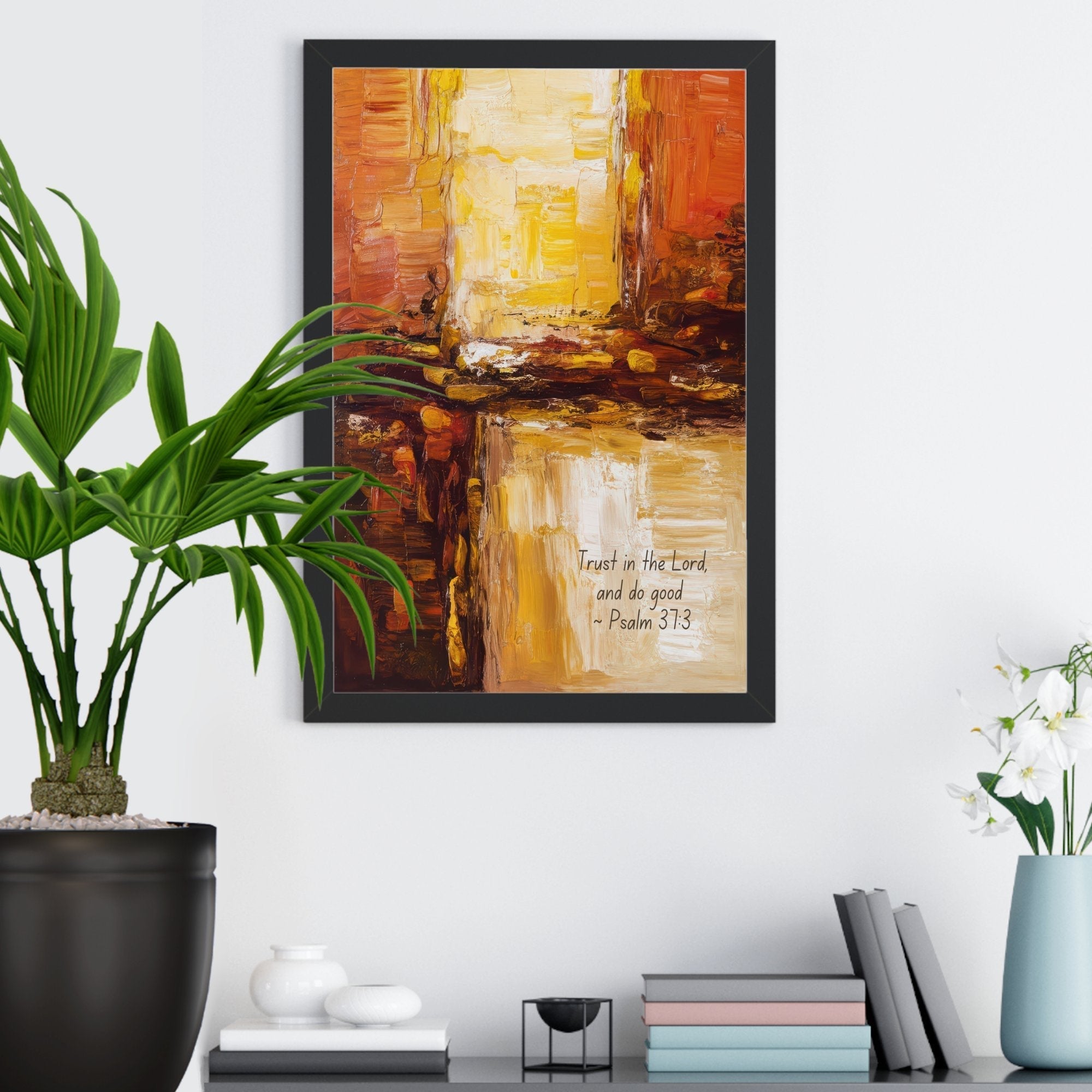 Wall Decor - Giclee Poster Art Print - Inspiration Artwork - Boxed In