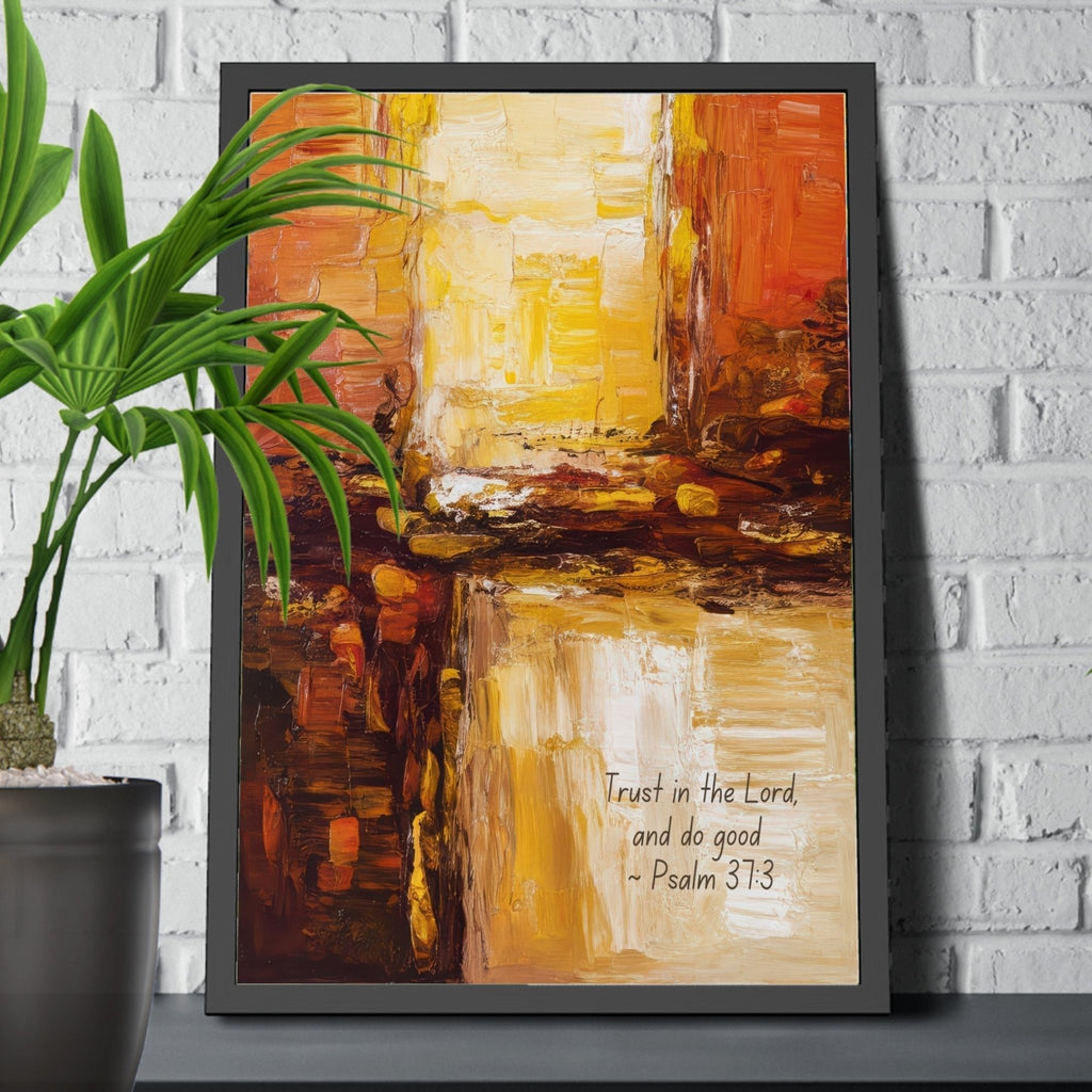 Wall Decor - Giclee Poster Art Print - Inspiration Artwork - Boxed In