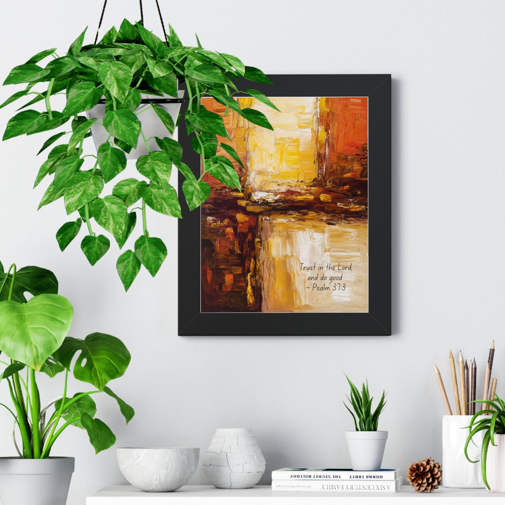 Wall Decor - Giclee Poster Art Print - Inspiration Artwork - Boxed In